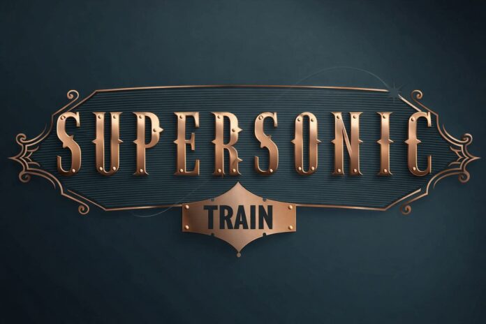 Supersonic Train Schriftzug (Motiv: Nigoland)
